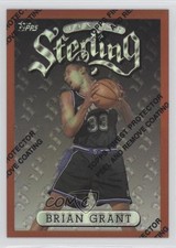 1996-97 Topps Finest Common Bronze Refractor Brian Grant #236 r7o