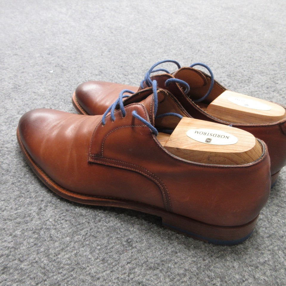 Chaussures Homme Antonio Maurizi - Pointure 43 (US 9/9.5) - Marron - Lacets - Made In Italy - Occasion