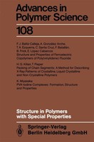 Structure In Polymers With Special Properties H -G Zachmann