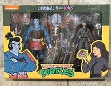 NECA TMNT Teenage Mutant Ninja Turtles Chakahachi and Lotus Figure New