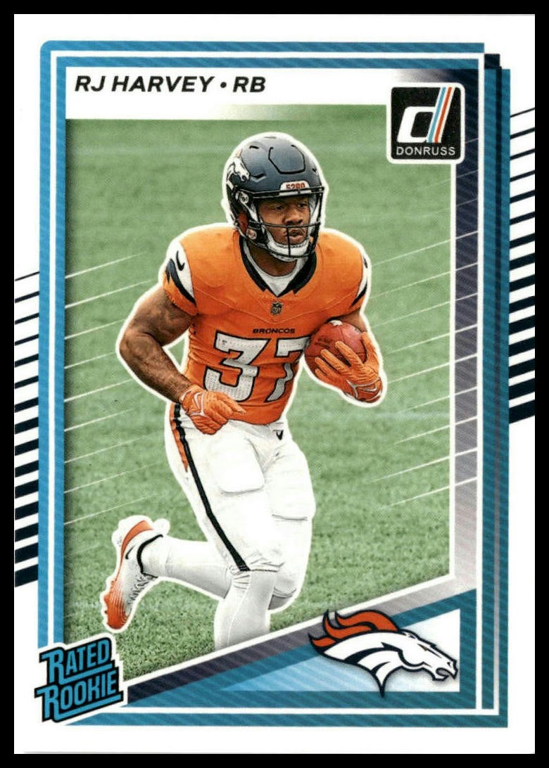 2025 Donruss #312 RJ Harvey