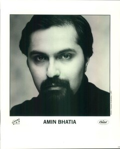 Press Photo: AMIN BHATIA 8x10 B&W 1987
