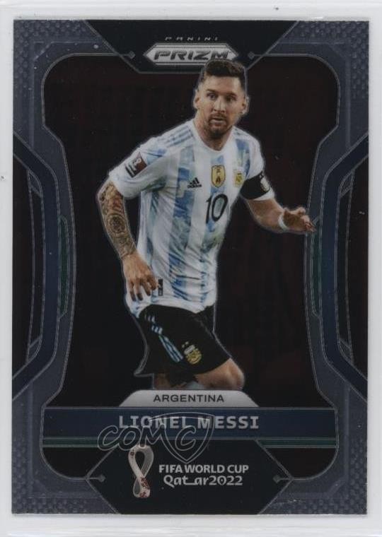 2022 Panini Prizm World Cup Qatar Lionel Messi #7 04dh