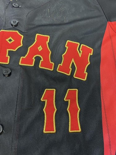 Yu Darvish WBC Samurai Giappone, replica uniforme ricamata, taglia O Mizuno - Foto 10 di 24