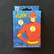 Tarjetas de juego flash AQUARIUS DC Comics - Baraja de cartas temática flash