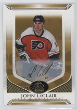 2020-21 Upper Deck SP Signature Edition Legends Gold John LeClair #66 01ks