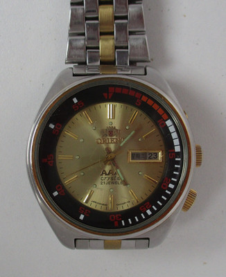 Japan Orient AAA Armbanduhr 21 jewels automatic Datumsanzeige Champ-1G (157145)