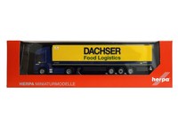 Herpa 316798 Volvo FH GL XL 2020 Electric KüHlkoffer Sattelzug Dachser 1:87 Neu