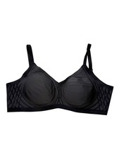Honeylove Wireless Bra 1X 40C/D Silhouette Adjustable Black