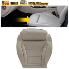 For 2015-2021 Mercedes Benz C300 Driver Bottom Leather Seat Cover Tan Beige EXV