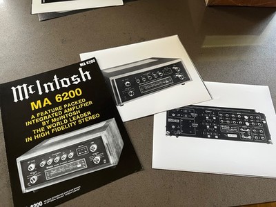 McIntosh MA6200 Photo & Brochure Archive - One of a Kind