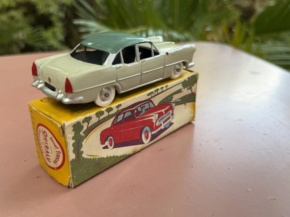 QUIRALU ancien SIMCA Vedette 55 Versailles neuf en boite Mint in Box No Dinky - Photo 3/4