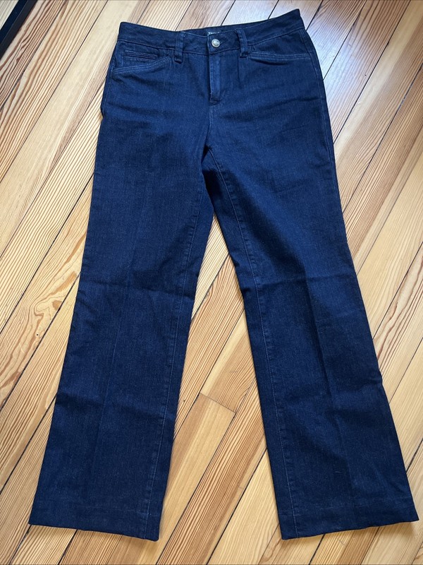 Women’s Tribal Dark Blue Denim Trouser Leg Jeans*Size 8/29 Waist