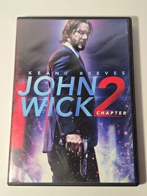 John Wick Chapter 2 DVD  Action Thriller Keanu Reeves