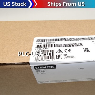 1PC NEW SIEMENS 6AV2123-2GB03-0AX0 6AV21232GB030AX0 Basic Panel  Ships From US