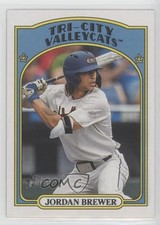 2021 Topps Heritage Minor League Edition Jordan Brewer #67 0c6