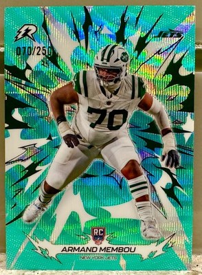 JERSEY NUMBER MATCH! 2025 Topps Resurgence Armand Membou Aqua 70/250! ROOKIE!