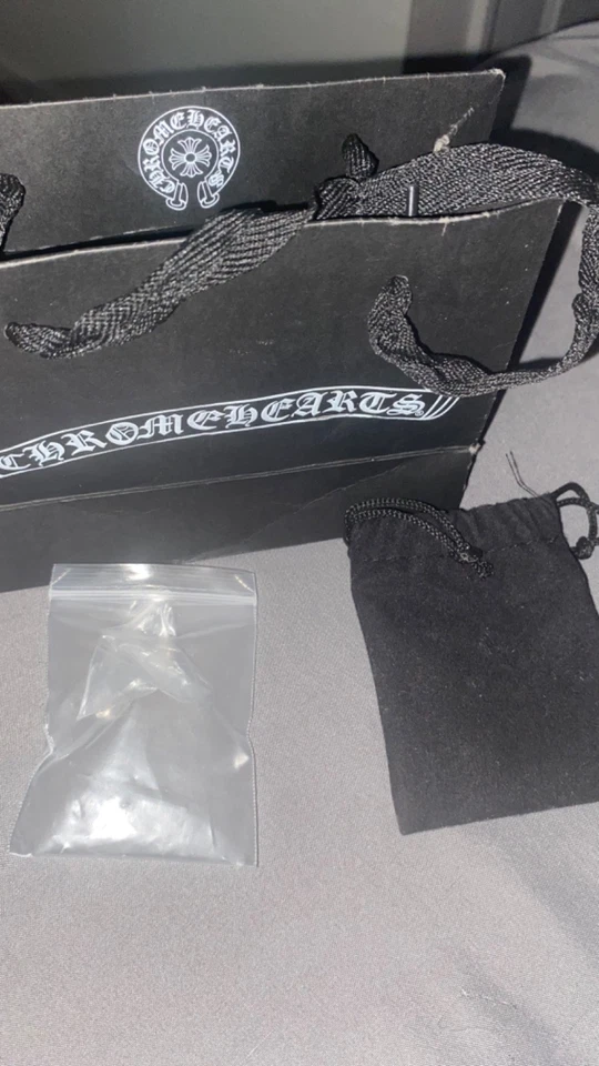 Collar bola cruz corazones cromo vintage hombre Foto 3 de 4