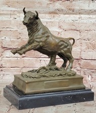 Museum-Quality Bronze Bull Sculpture Signed Numbered Limited Edition by Milo