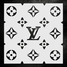 Reusable drawing stencil pattern #77 StencilAir