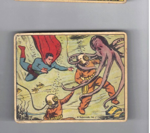 1940 Gum Inc Superman #47 Horror Beneath The Sea — Raw