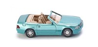 Wiking 014203 Mercedes Benz 500 Sl Cabrio Blaumetallic Ho 1:87 Neu