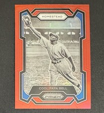 Cool Papa Bell 2024 Panini Prizm Red /299 #159 - Homestead Grays