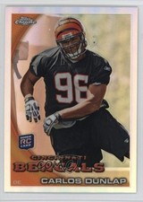 2010 Topps Chrome Refractor Carlos Dunlap #C65 0y9z