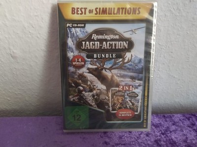 zwei Spiele in einer Box Remington Jagd-Action Afrika und Remington Jagd-Action