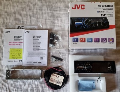 JVC KD-X561DBT DAB+ Autoradio mit aktivem DAB-Analog-Splitter