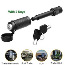 Hitch Pin Lock Trailer Hitch Lock 58 Inch For Truck Trailer Receiver With 2keys