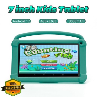 Kids Tablet 7 inch Android 4GB 32GB Toddler Tablet Parental Control