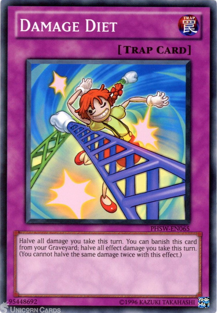 PHSW-EN065 Damage Diet : Common UNL Edition Mint Yu-Gi-Oh! Card