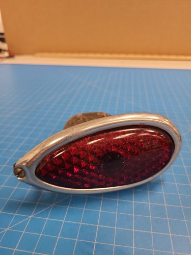 Vintage Griffin Model 77 Red Lens Marker Clearance Light Truck Trailer Tail Lamp