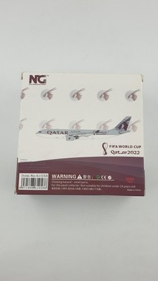 NG Model 61058 Qatar Airways A330-200 1:400 FIFA 2022 A7-ACS