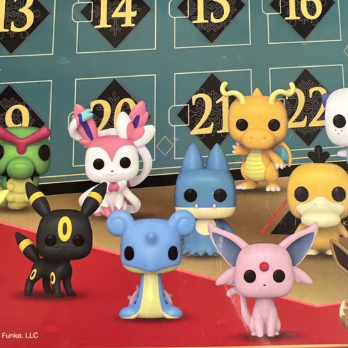 New and SEALED Funko Pop! Pokémon 24 Day V2 Holiday Advent Calendar Pocket POPs - Picture 6 of 11