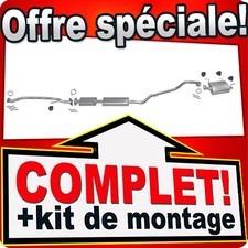 Pot d'échappement Nissan ALMERA
