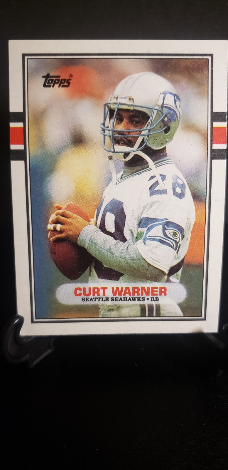 1989 Topps - Curt Warner #186
