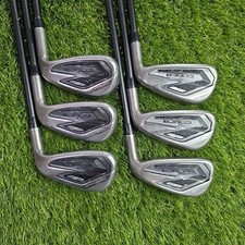 Cobra Darkspeed Iron Set 5-PW KBS PGI 75 Regular Flex Graphite Shafts