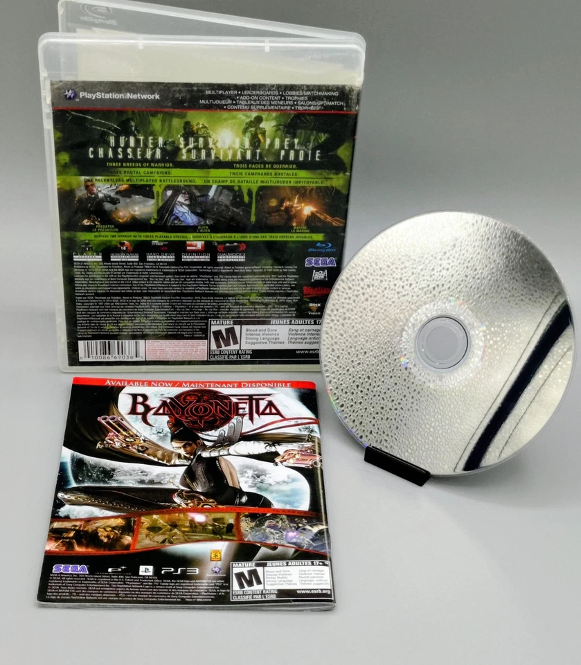 Aliens vs Predator Sony Playstation 3 PS3 CIB  - Image 2 of 2