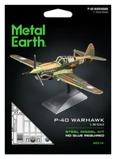 Fascinations Metal Earth AVIATION Plane Aircraft 3D Color Steel DIY Model Kits