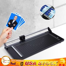 24inch Manual Precision Rotary Paper Trimmer Sharp Photo Paper Cutter Machine US