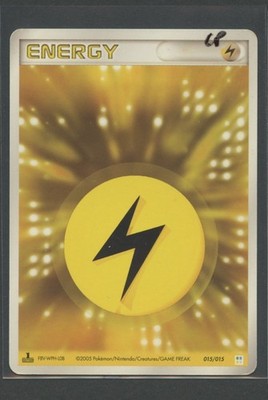 Lightning Energy 1. Ed | Master Kit 015/015 | Pokemon Karte Japanese LP 2005