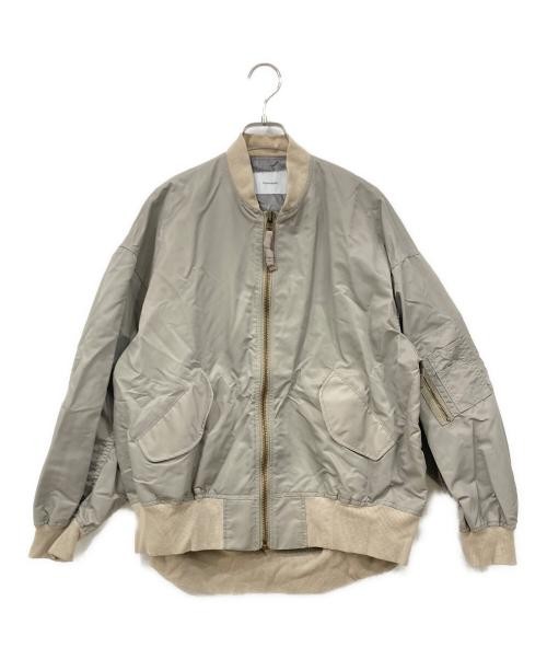 FRAMeWORK                    Nylon twill MA-1 gray - image 1