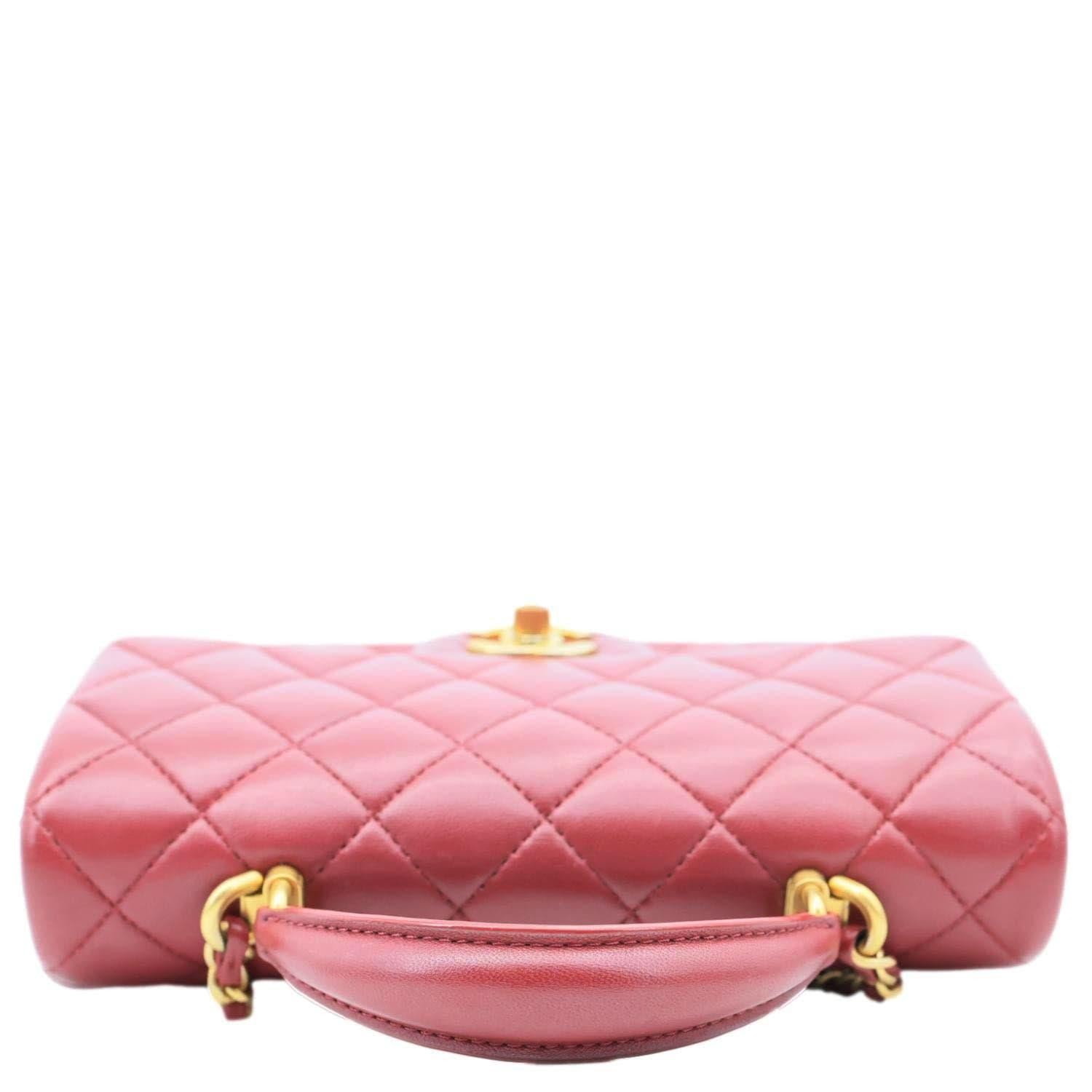 CHANEL Classic Rectangular Flap Mini Quilted Leat… - image 4