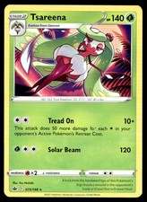 Tsareena 015/198 Rare Chilling Reign Pokemon Moderately Played