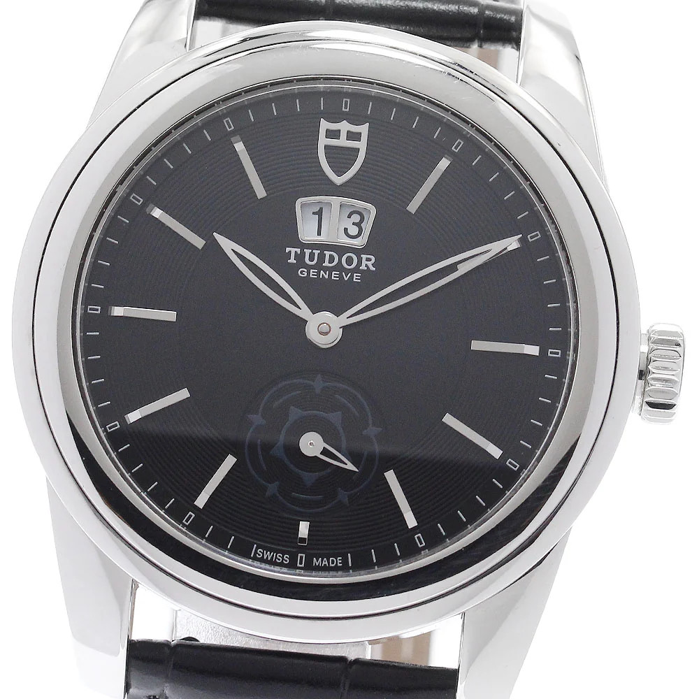 Tudor Glamour Small Second Date 57000 Black TO339173