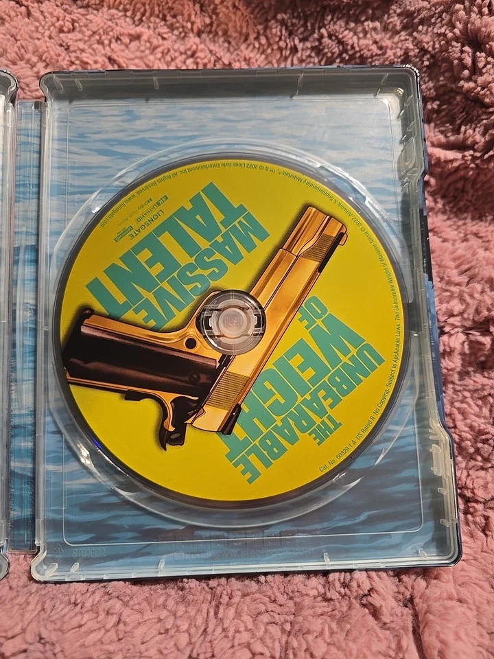 The Unbearable Weight of Massive Talent SteelBook (4K Ultra HD+Blu-ray+Digital) - Image 3 of 4