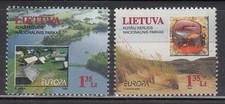 Lithuania 1999 #693-94 Europa 1999. Parks and Gardens set of 2 stamps