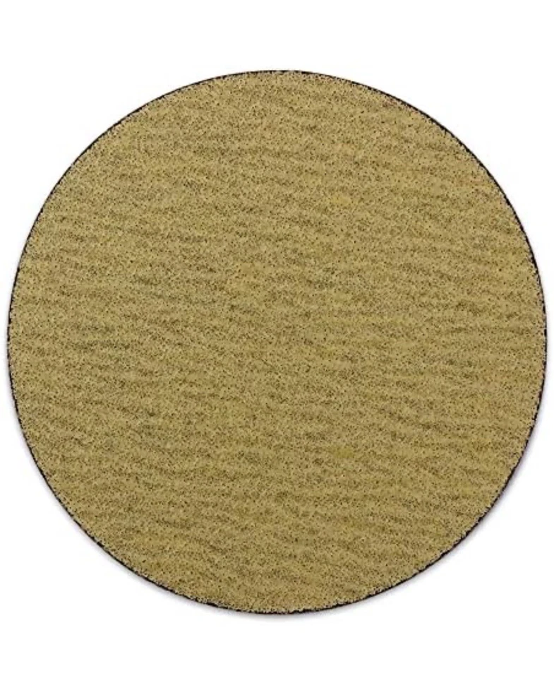 100 Pack - 6" Inch 220 Grit No Hole Hook & Loop Sanding Discs Orbital DA Disks - Image 2 of 4